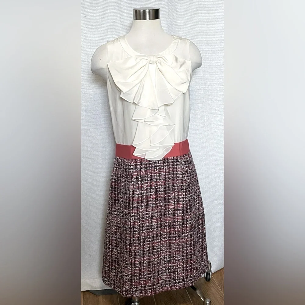 Kate Spade silk and tweed dress